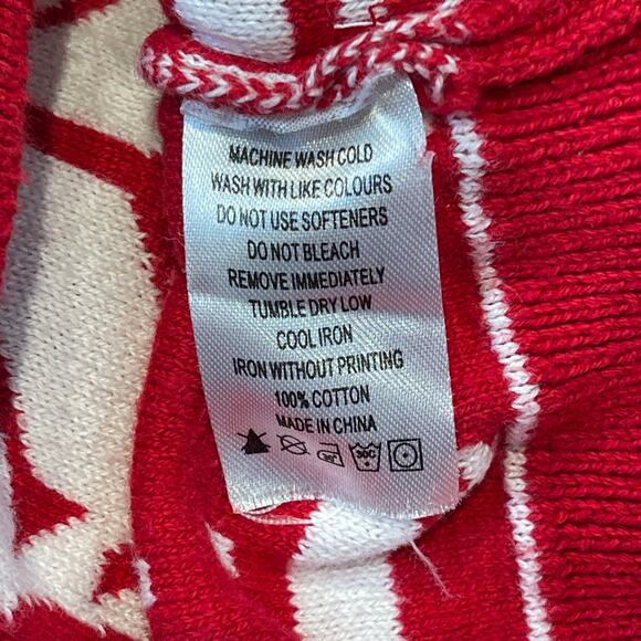 Danny Duncan Fair Isle Ugly Christmas Sweater Size Large - Picture 3 of 3